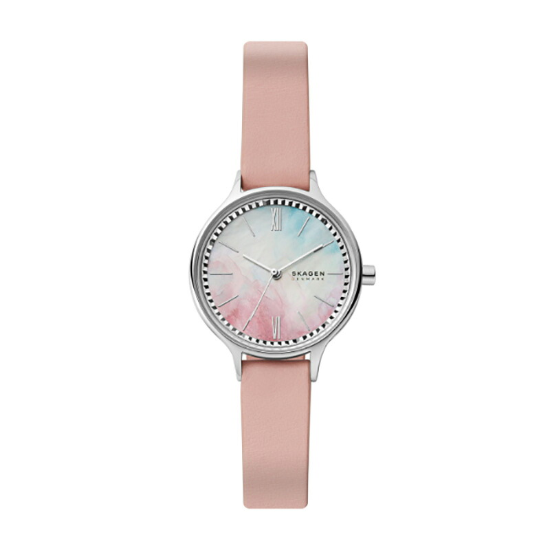 スカーゲン SKAGEN 国内置き目品 ANITA アニータ レディース ウォッチ パール文字記号盤 青色 サクラ色 J-SKW2976 SKW2976 レディース腕時計-腕時計