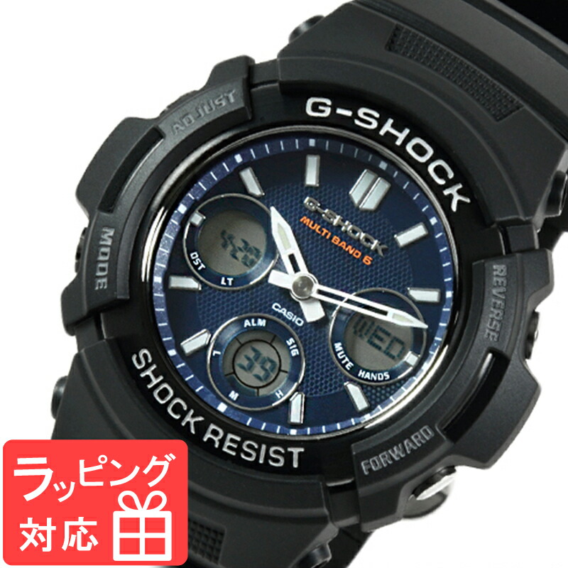 カシオ 腕時計 CASIO G-SHOCK Gショック 防水 ジーショック メンズ AWG-M100SB-2A 時計 電波時計 電波 ソーラー AWG-M100SB-2ADR  ブラック 黒 海外モデル 国内 AWG-M100SB-2AJF と同型 トップ