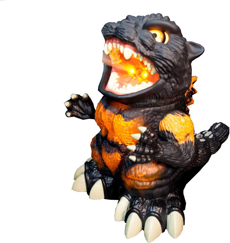 大人気の「加湿王ゴジラ」バーニングゴジラ ver.がリニューアル！噴射加湿量がパワーアップ!シャイン SHINE 加湿王バーニングゴジラ（改） ほっとする薬用発泡入浴剤付き USB-Cケーブル仕様 超音波式 加湿器 GODZILLA 送料無料 代引手数料込画像