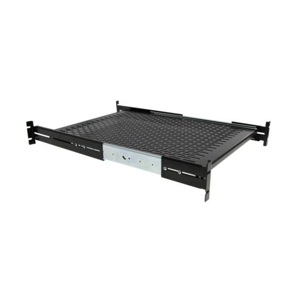 StarTech.com 2U 放熱穴付スライド式サーバーラック棚板 19型対応 ブラック UNISLDSHF19 1台 17,568円