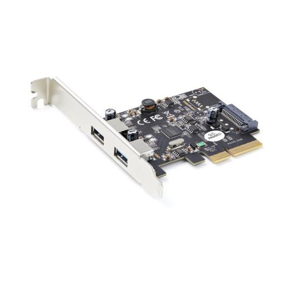 StarTech.com 2ポートUSB-A増設PCIeカード ブラック PEXUSB312A3 1個