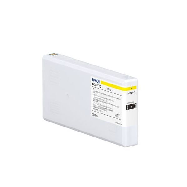 EPSON エプソン SC33Y20 インキ薬莢 黄み 【文句無し品】 プリンター・FAX用インク-インクカートリッジ-PCサプライ・消耗品
