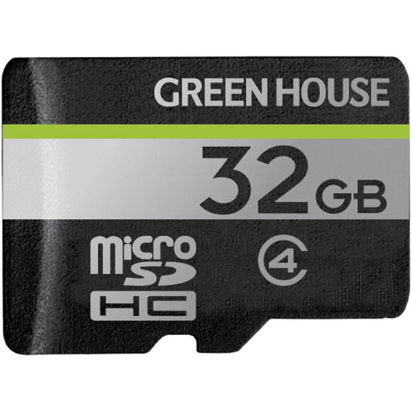 数々のアワードを受賞】 グリーンハウス microSDHCカード クラス4 32GB GH-SDM-D32G www.