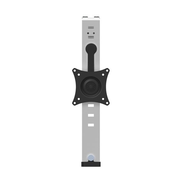 StarTech.com パーティションパネル用シングルモニターマウント 高さ合わせる役立つこと付き添い人 最大限度大きさ34型 最大限度掛け目8kgARMCBCLB 1台