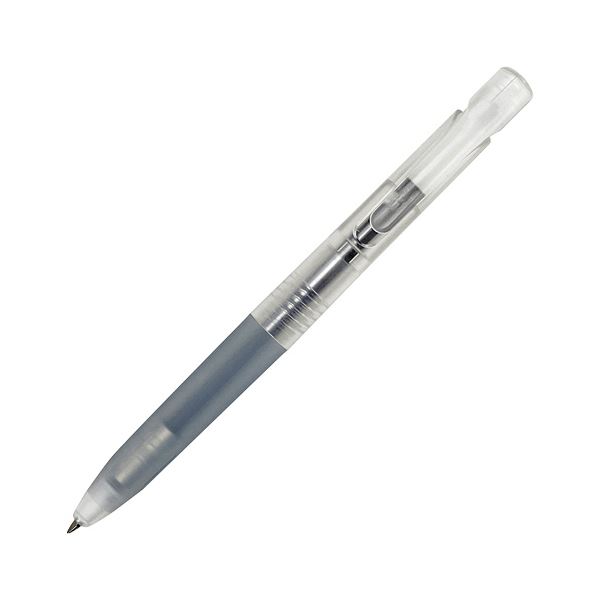 （まとめ） ゼブラ油性ボールペン ブレン 0.5mm 黒 （軸色：透明） BAS88-C 1セット（10本） 【×5セット】