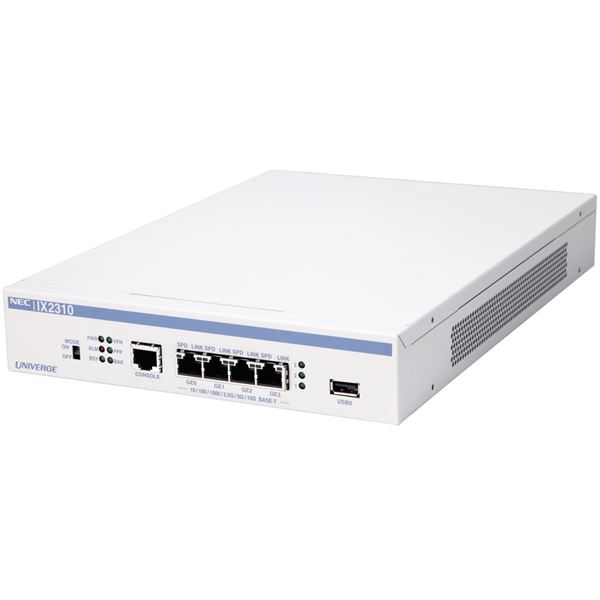 NEC 5年無償引きうける 10ギガビット相応う弾丸道路・小型ルーター UNIVERGE IX2310 BI000111 その他-パソコン・周辺機器