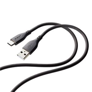 【5個仕掛ける】 エレコム 肌理細かUSB Type-C有線テレビ(非公証品、A-C) 2m 薄墨色 MPA-ACSS20GYX5
