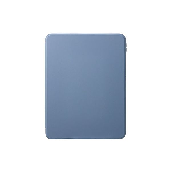 エレコム 11インチiPad Air(M3/M2) フラップケース 360度回転 背面クリア 2アングル スリープ ブルーグレー TB-A25MMG360BG