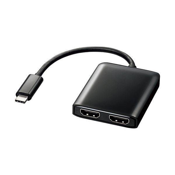 (まとめ)サンワサプライ USB Type-CMSTハブ(DisplayPort Altモード) AD-ALCMST2HD 1個