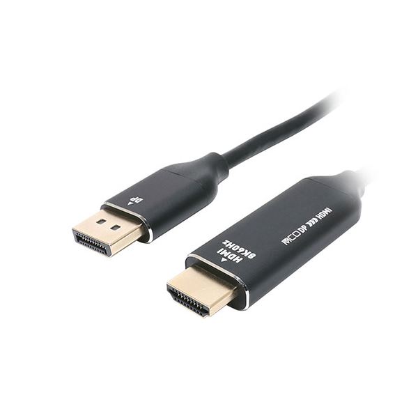 MCO DisplayPort-HDMIうつり変わり有線テレビ 8K 2m DP-HDC8K20／BK ケーブル-PCアクセサリー-パソコン・周辺機器