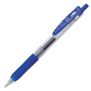 (業務用50セット) ZEBRA ゼブラ ボールペン サラサクリップ 【1.0mm/青】 ゲルインク ノック式 JJE15-BL