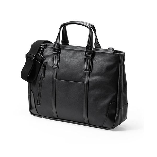 (業務用3セット) ウノフク 銀行ボストン 04-0092 B4対応 ブラック