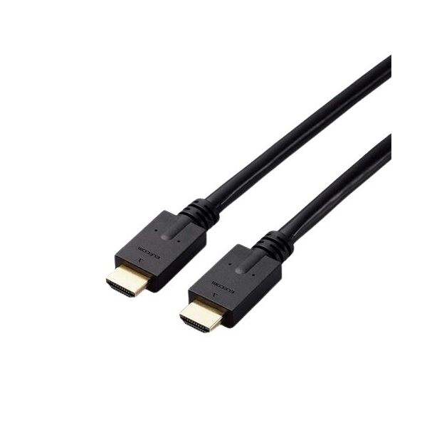 エレコム HDMIケーブル（HighSpeed HDMI） 5.0m ブラック RoHS指令準拠（10物質） CAC-HD1450BK/ID 1本