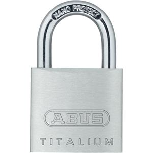 (まとめ) アバス 南京錠 タイタリウム 64TI 30mm 64TI/30KD 1個