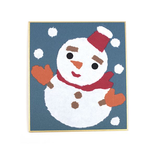 人気が高い 楽天市場 まとめ 藤久 和紙でつくるちぎり絵ミニ 冬 雪だるま 10セット Shop E Asu 送料込 Prestomaalaus Fi