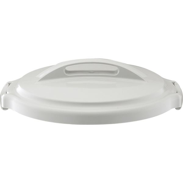 【10セット】 ダストボックス/ゴミ箱 【フタのみ単品】 35N・45N用蓋 ライトグレー 丸型 『ベルク』 〔家庭用品 掃除用品 業務用〕【代引不可】｜Shop　E-ASU