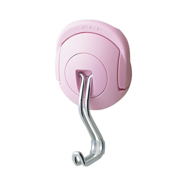 (まとめ) コクヨ 超強力マグネットフック(タフピタ) 耐荷重約10kg ピンク フク-227P 1個 【×10セット】