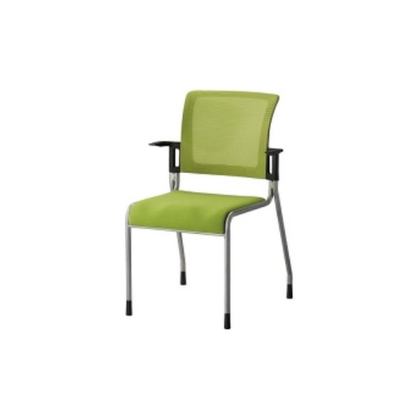 TOKIO 会議イス MC-4 GR 固定脚 グリーン【組立品】|Shop E-ASU