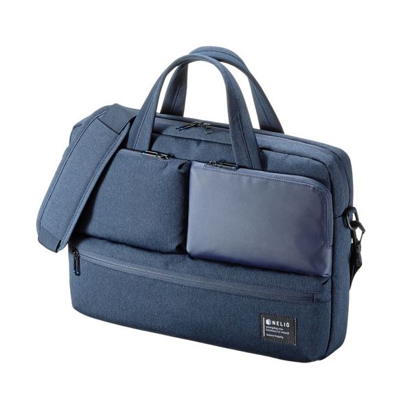 サンワサプライ カジュアルPCバッグ BAG-CA10NV ネイビー 5,365円