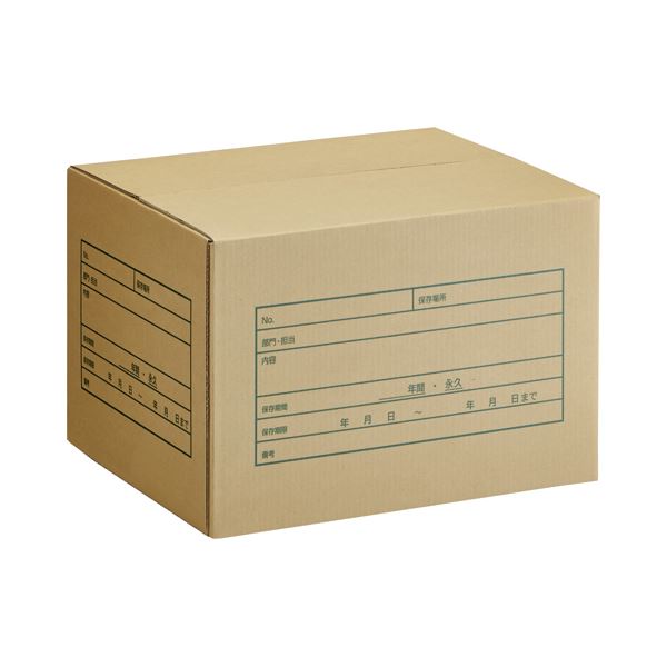 (まとめ) TANOSEE A式文書保存箱 A4用 内寸：W400&times;D320&times;H260mm 1パック（10個） 【&times;5セット】｜Shop　E-ASU