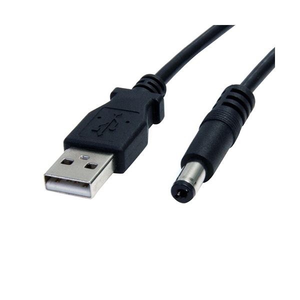 （まとめ）StarTech USB-5VDCワット数振り出し有線テレビ 91糎 DC繋ぎ(見て呉れ5.5m/口径2.1粍) 黒いこと USB2TYPEM 1本【×10仕掛ける】