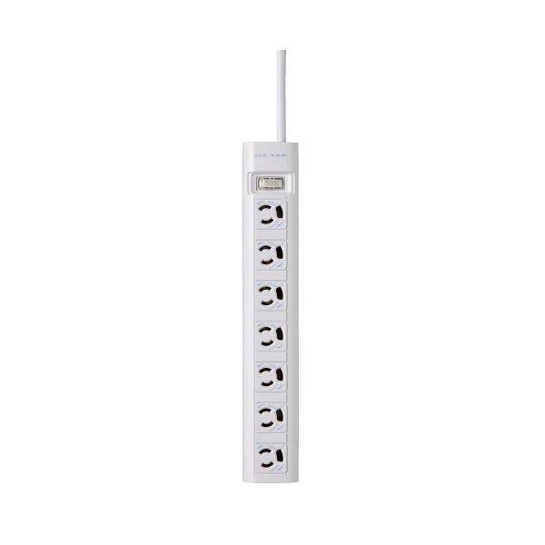 まとめ エレコム OAタップT-Y3A-3750WH 3P 7個口5m 【30％OFF】