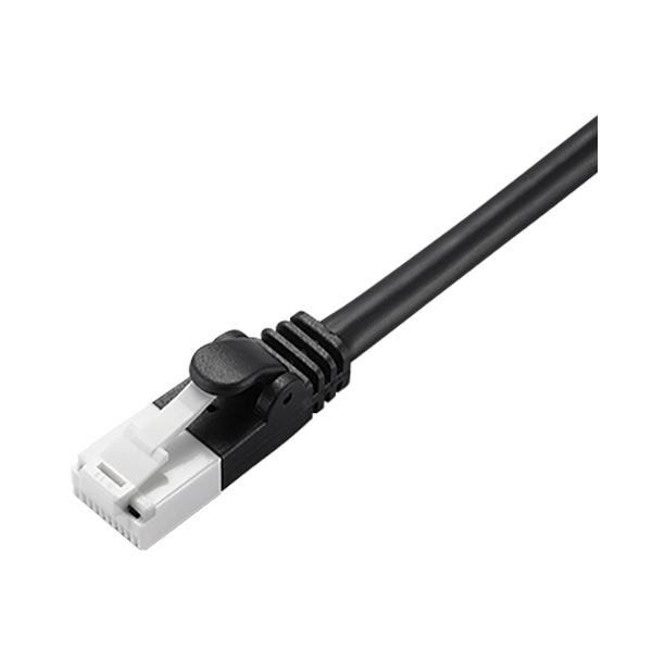 (まとめ) エレコムCat6相応うツメ折れ押しとどめるローカルエリアネットワーク有線テレビ 黒いこと 2m LD-GPT/BK2/RS 1本 【×30仕掛ける】