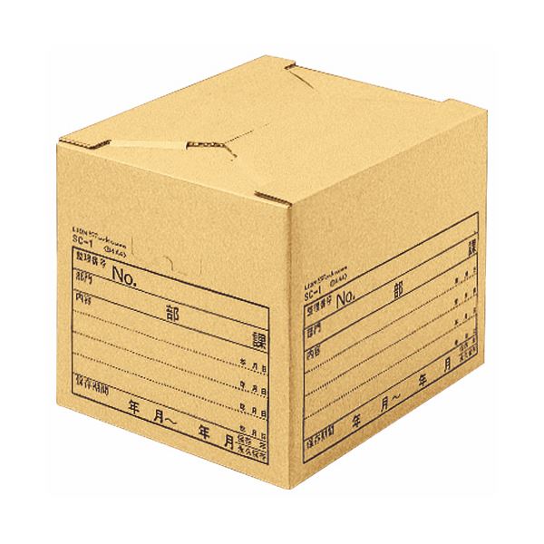 まとめ ライオン事務器 ストックケース B4用内寸W435×D330×H300mm SC-1