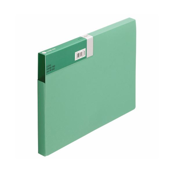 (まとめ)ライオン事務器 ハンドファイル A4背幅20mm モスグリーン HF-861 1セット(10冊)【×3セット】|Shop E-ASU