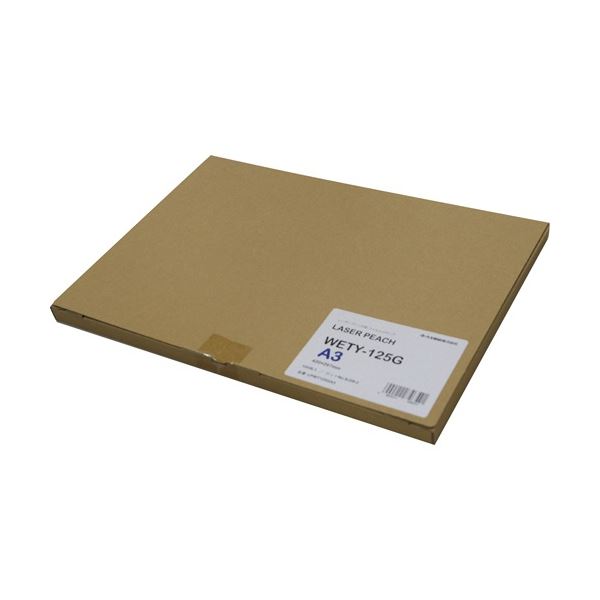 大王製紙 レーザーピーチ グロス WETY-125G A3 1冊(100枚)｜Shop　E-ASU
