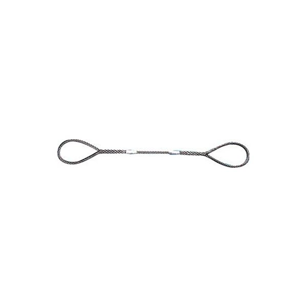 (まとめ) TRUSCO Wスリング Aタイプ 6mm×1.5m GR-6S1.5 1本 【×5セット】