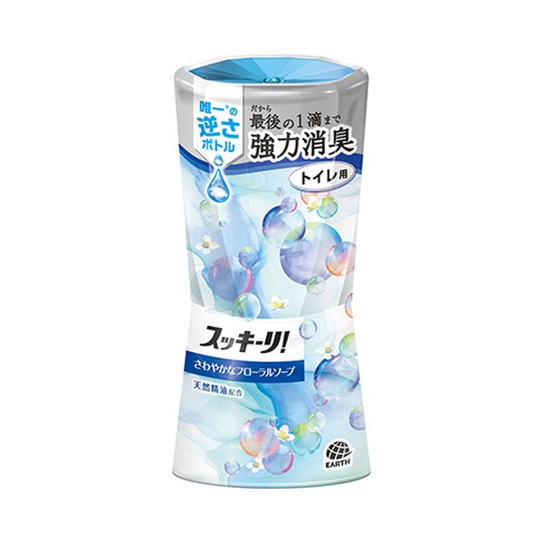 (まとめ）アース製薬 トイレのスッキーリフローラルソープ 400mL【×10セット】