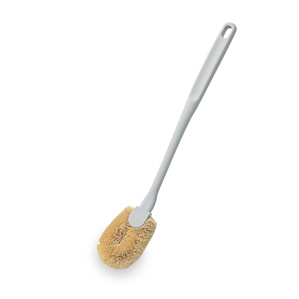 〔まとめ〕 MM トイレブラシ トイレ掃除用品 C 柄：ポリプロピレン 毛：パーム×10セット 清掃用品 生活雑貨 日用品