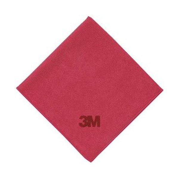 (まとめ)3M スコッチ・ブライトワイピングクロス No.2012 赤 WC2012 RED 1パック(10枚)【×5セット】
