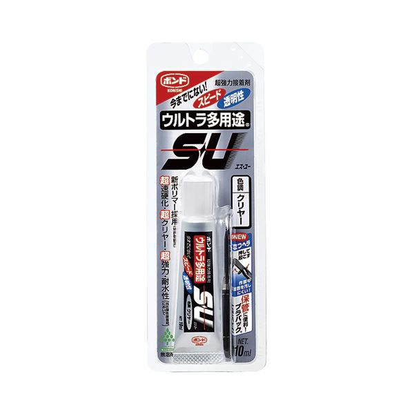 (まとめ) コニシ ウルトラ多用途SUクリアー 10ml #04591 1個 【×30セット】