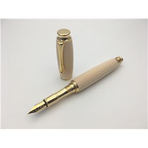 銘木材 万年筆/文房具 【木曽ひのき きそひのき】 日本製 中太字 文具 オフィス用品 ステーショナリー 11,445円