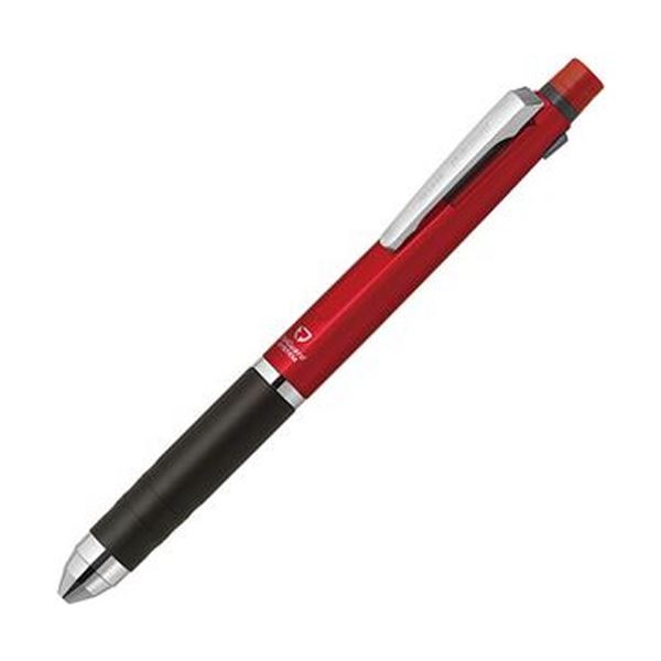 (まとめ)ゼブラ 多機能ペン デルガード+2C(軸色:レッド)P-B2SA85-R 1本【×10セット】|Shop E-ASU