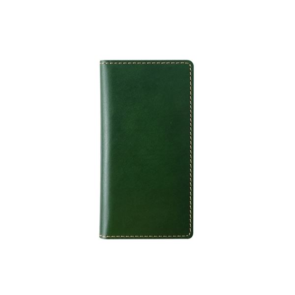 GAZE iPhone 13/12/12 Pro Tuscany Belly MagSafe相応う当用日記入れもの 緑であること GZ20915i12PGR ケース・カバー-スマートフォン・携帯電話アクセサリー