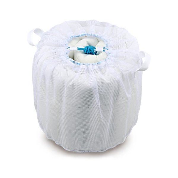 洗濯用品 (まとめ) 大型 洗濯ネット 直径45×高さ40cm 洗濯用品 巾着タイプ ディスカウント | phytocon.com.pk