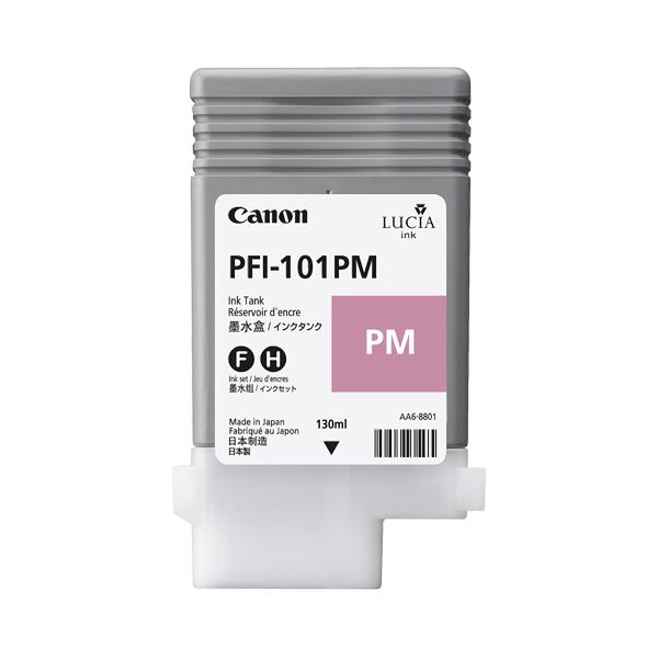 （まとめ） キヤノン Canon インキ貯蔵タンク PFI-101 絵の具フォトマゼンタ 130ml 0888B001 1個 【×6仕掛ける】