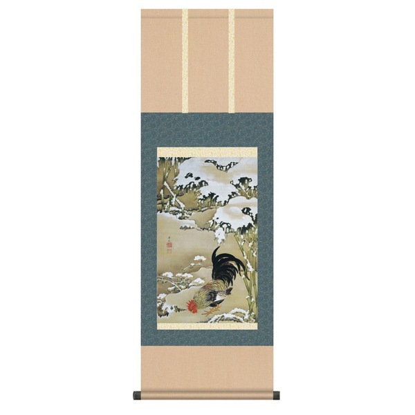 掛け軸　牧童　牛 楽天市場】【茶器/茶道具 掛軸（掛け軸） 干支「丑」】 干支掛軸
