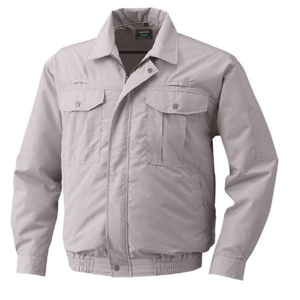 KU9054F 空調服 R ポリエステル製 フルハーネス対応 シルバー 5L｜Shop　E-ASU