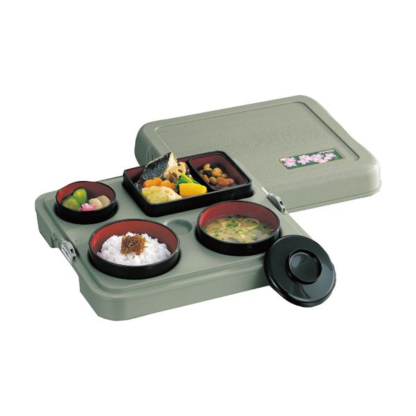象印 配食保温容器 まごころ便アサミドリ DA-SN10-GA 1個｜Shop　E-ASU