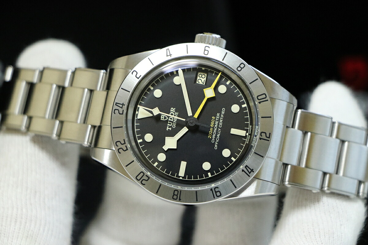 《送料無料/返品可》 TUDOR チューダー(チュードル) ヘリテージ ブラックベイ プロ 79470 M79470-0001 メンズ オートマチック 【中古】【smtb-TD】【saitama】【05P06jul10】【MB-KP】