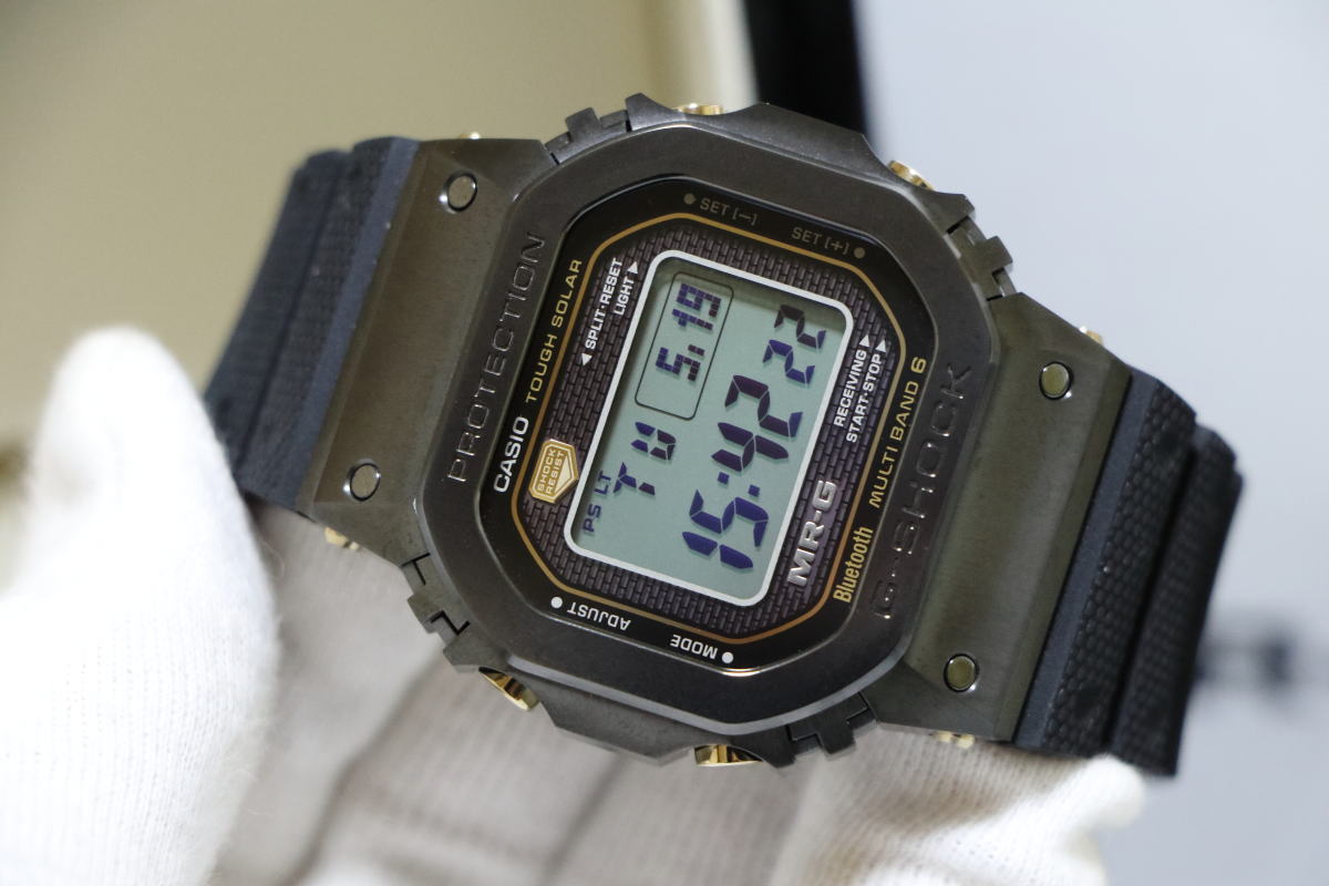 《貨物輸送無料/返品可》 CASIO カシオ MR-G 5000つづき物 MRG-B5000R-1JR ソーラー 電磁波時辰儀 メンズ チタン 【中古】【smtb-TD】【saitama】【05P06jul10】【MB-KP】