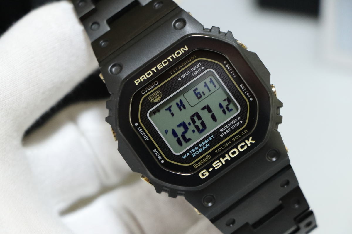 《貨物輸送無料》 CASIO カシオ フルメタルスクエア GMW-B5000肺結核-1JR ソーラー 電磁波時辰儀 メンズ チタン 【中古】【smtb-TD】【saitama】【05P06jul10】【MB-KP】
