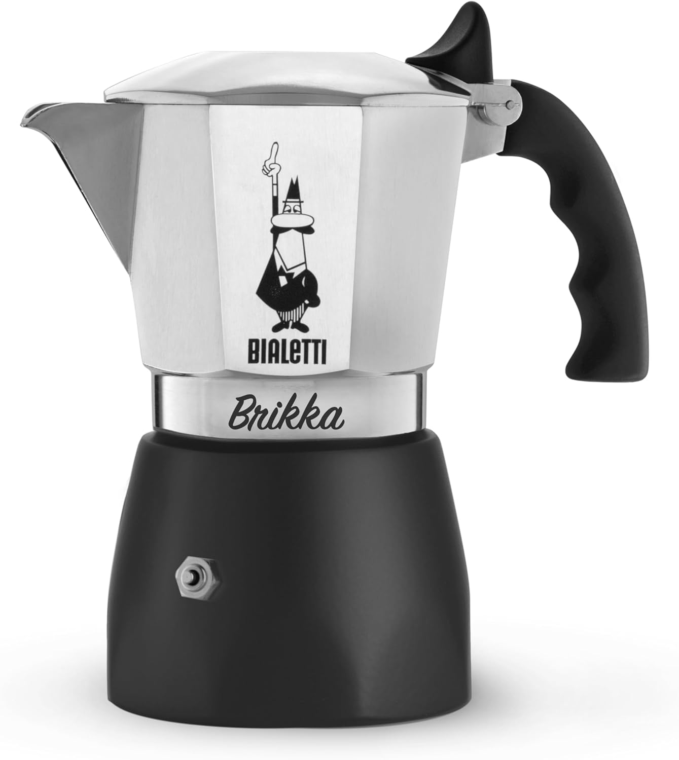 アレッシイ 直火式エスプレッソコーヒーメーカー OSSIDIANA エスプレッソメーカー / ALESSI