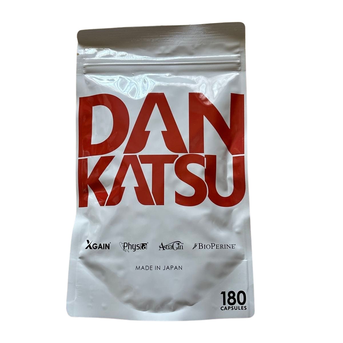 ダンカツ DANKATSU メンズ サプリ [クロスゲイン Physta アストラジン バイオペリン 組みあわせる クラチャイダム アルギニン 専売特許構成要素3類概念組みあわせるサプリ] 日本製 180粒入(約30日準拠集団分)(1袋)