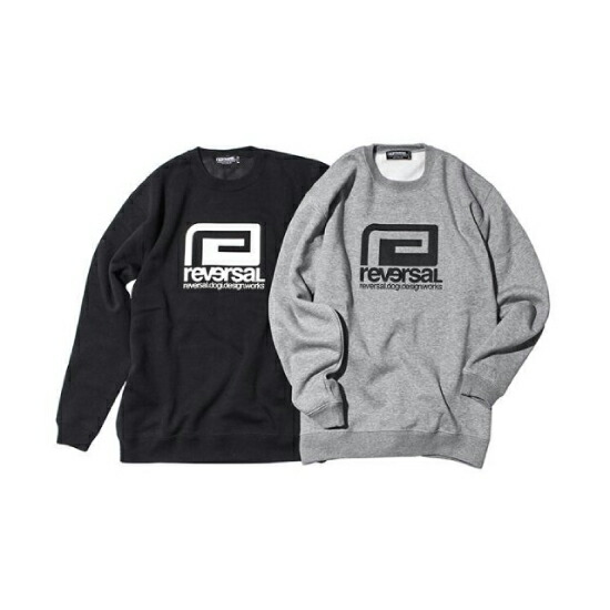 リバーエテ公 トップス 汗水 労働者の一団のど首 reversal BIG MARK SWEATSHIRT