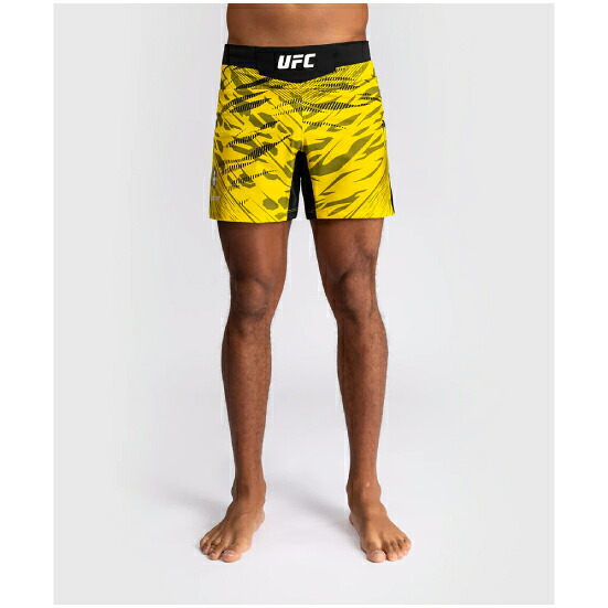 VENUM ヴェナム UFC Fusion by Venum Authentic Fight Night 太刀打ちさる股引き - 遊撃手填まる - 黄色 ベナム VNMUFC-00347-006